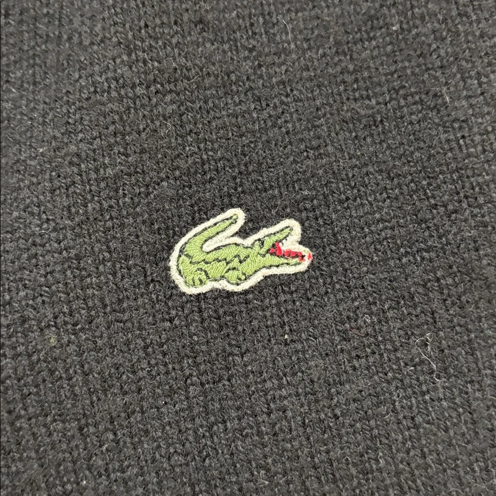 Lacoste‎ Made in France V-Neck Wool Pullover Sweater Men's Size XL